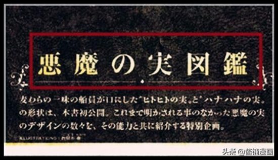 海賊王：官方又將公布三顆新惡魔果實外貌，尾田難道要編本圖鑒 動漫 第2張