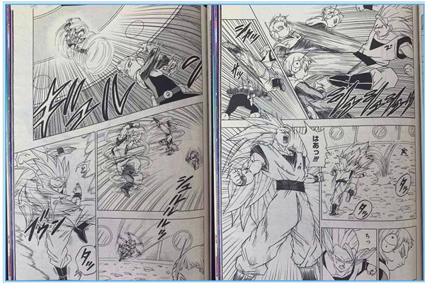 龍珠超漫畫51回：超3悟空打不過銀河巡警，貝吉塔學習新神技 動漫 第4張