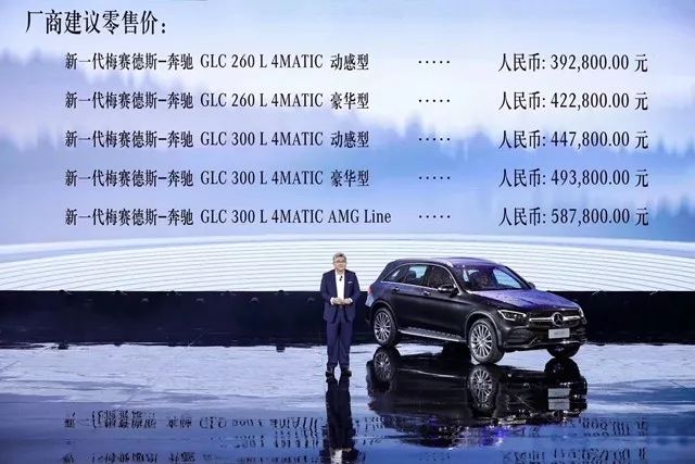 新款奔跑GLC L正式上市，售價39.28-58.78萬元！ 汽車 第1張