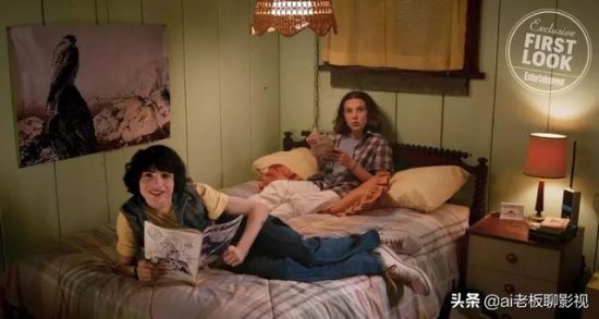 《怪奇物語》今日曝光第三季的新劇照，小11與邁克爆出「床照」 戲劇 第1張