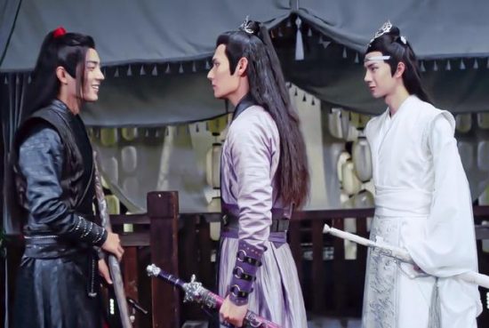 《陳情令》夷陵老祖歸來，藍忘機露出笑容，魏無羨紅色眼線吸睛 戲劇 第5張