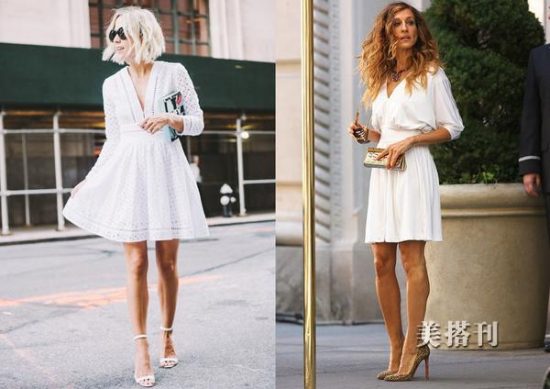 夏日裙裝穿搭選擇有技能，清爽舒適的小白裙，可淑女可氣質 時尚 第1張