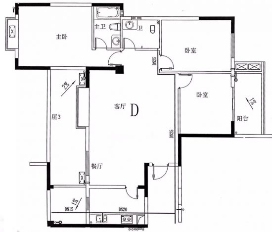 125㎡三室一廳，處女座+收納控的家，整整齊齊，看完引起極大舒適！(可能是年度最詳細的分享) 家居 第1張