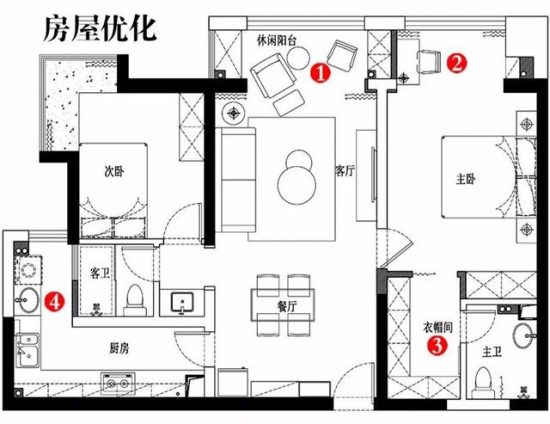 男同事的106平現代輕奢風二居室，摩登時尚的客餐廳太酷了 家居 第1張