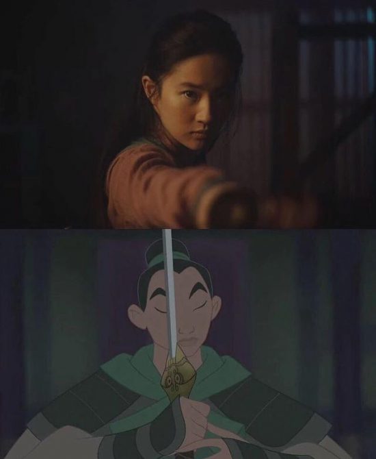 迪士尼首位華人公主驚艷亮相，劉亦菲版花木蘭颯到飛起 娛樂 第9張