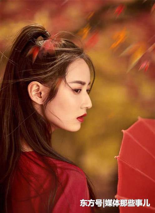 看慣了陳鈺琪清新美照，當她穿上「紅裝」，才知什麼是天生麗質！ 娛樂 第1張