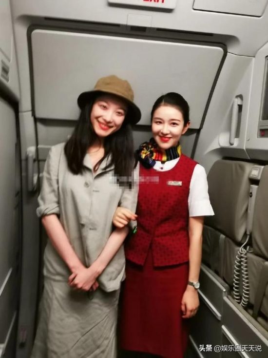 女星倪妮飛機上偶遇同名同姓空姐，網友們表示空姐顏值「完勝」 娛樂 第3張