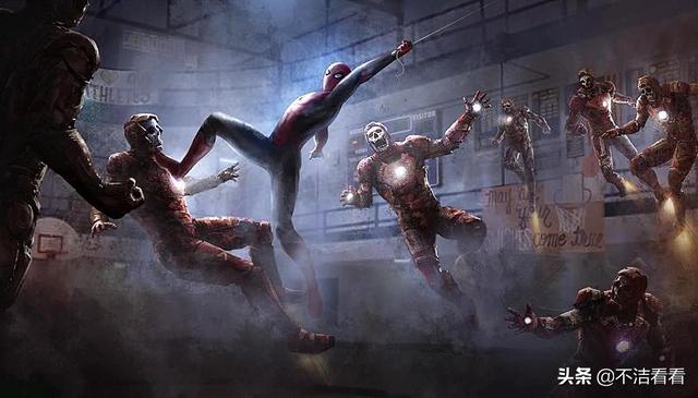 《蜘蛛人2》初始設計，元素眾有五官，喪屍鋼鐵人不止一隻 娛樂 第10張