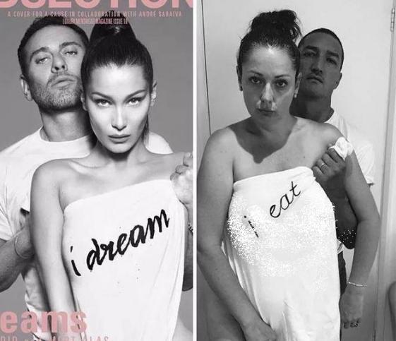 喜劇演員cos 维多利亚的秘密超模，兩人竟同時登上Vogue封面，誰贏了？ 娛樂 第6張