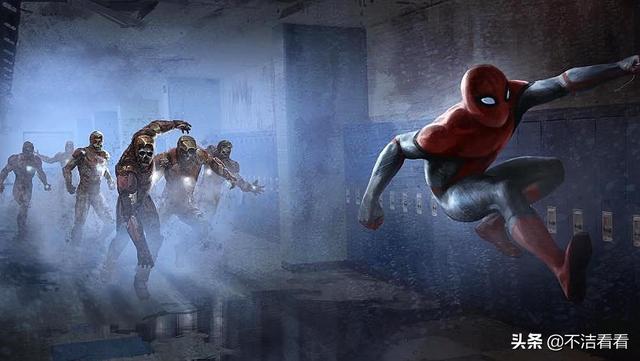 《蜘蛛人2》初始設計，元素眾有五官，喪屍鋼鐵人不止一隻 娛樂 第8張