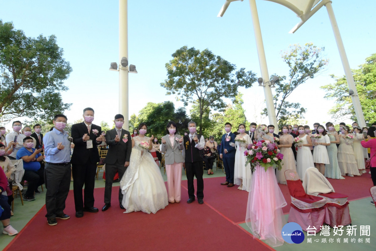 2021彰化聯合婚禮　20對新人收到滿滿祝福 台灣好新聞 第1張