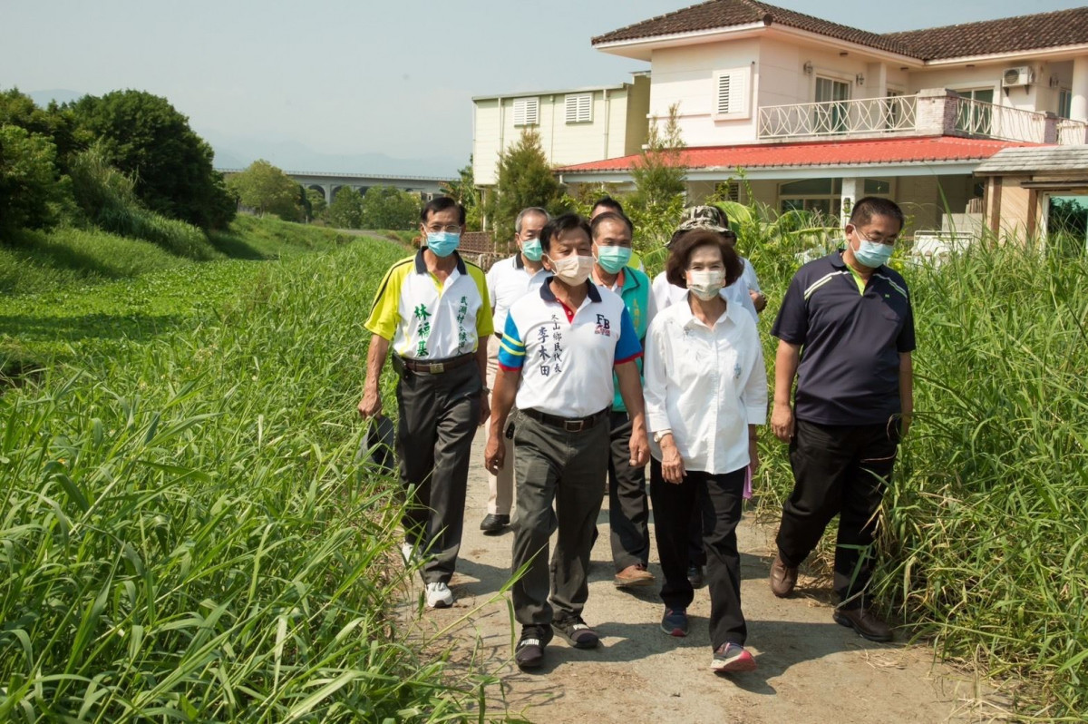 視察冬山鄉農地重劃區農路改善工程　林姿妙盼向農委會爭取補助經費 台灣好新聞 第1張