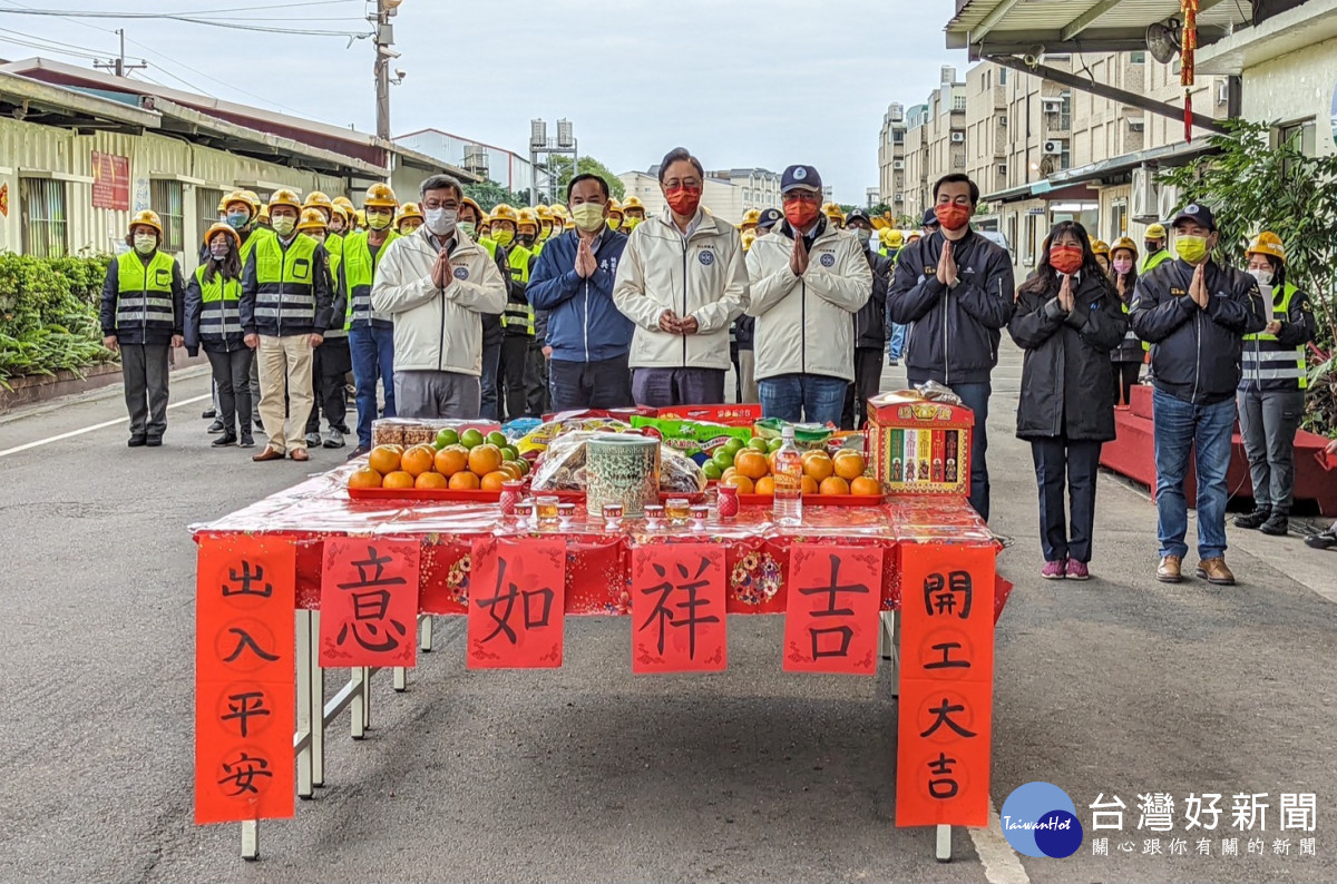 感謝隊員維持桃園市容　張善政慰勉清潔隊員 台灣好新聞 第1張