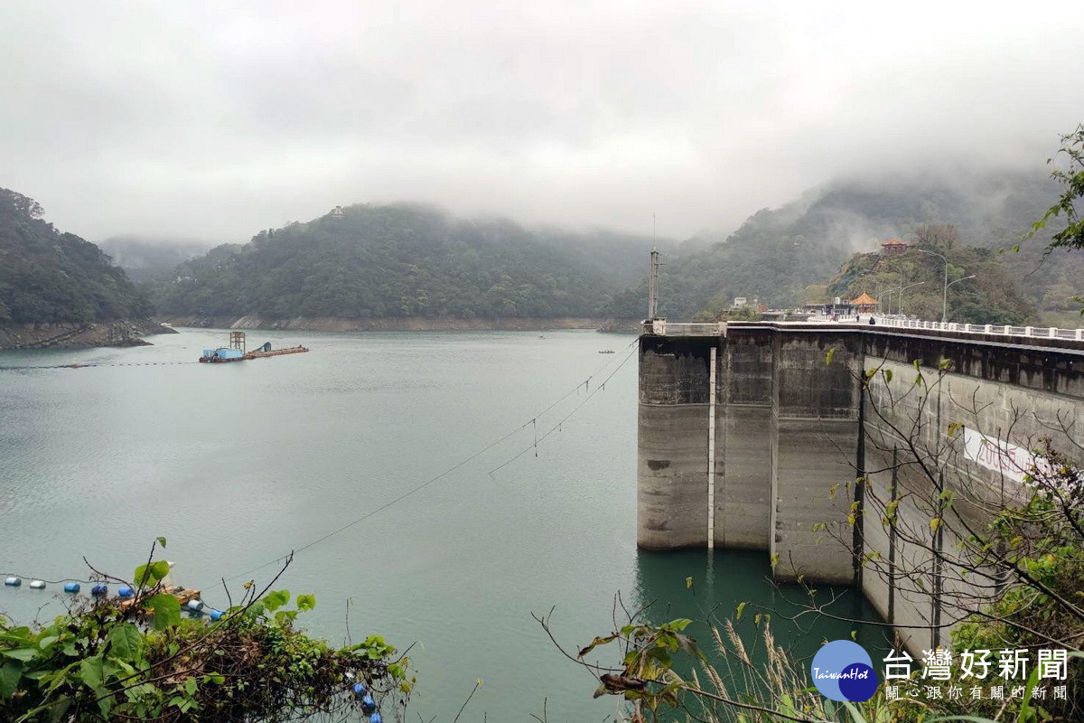石門水庫水位及蓄水率下降　北水分署：枯水期正常現象 台灣好新聞 第1張