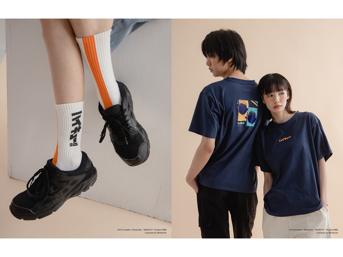 FOOTER x 排球少年跨界合作　機能襪、聯名T搶攻動漫商機 台灣好新聞 第1張
