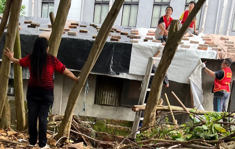 凱米颱風來勢洶洶　華山啟動緊急助老行動 台灣好新聞 第1張