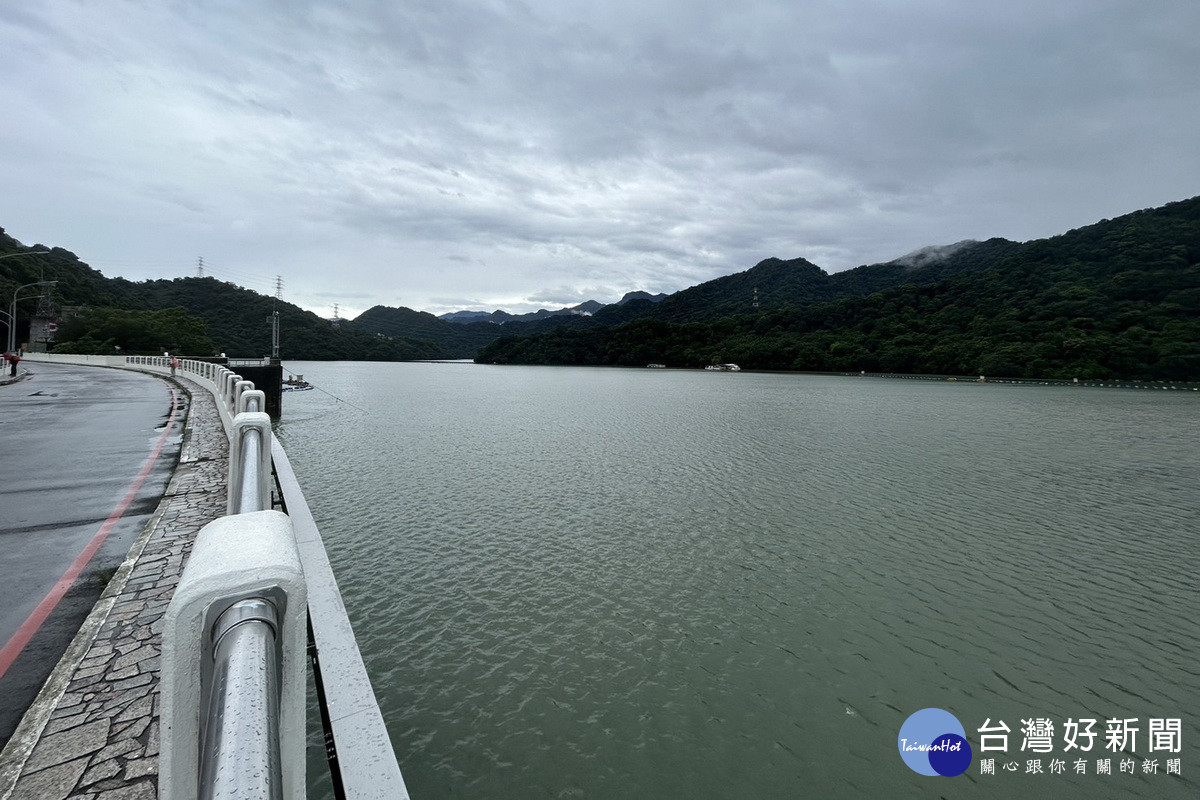 凱米颱風帶來豐沛水量　石門水庫蓄水率達96.1 % 台灣好新聞 第1張