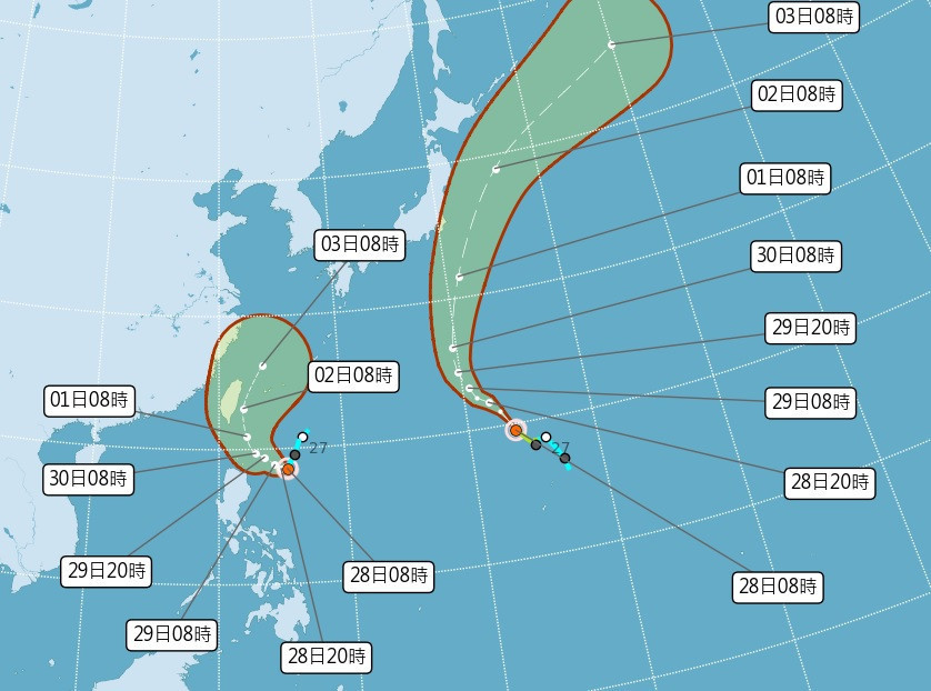 颱風山陀兒不排除路徑更接近台灣　吳德榮：強度直逼中颱上限甚至更強 台灣好新聞 第1張