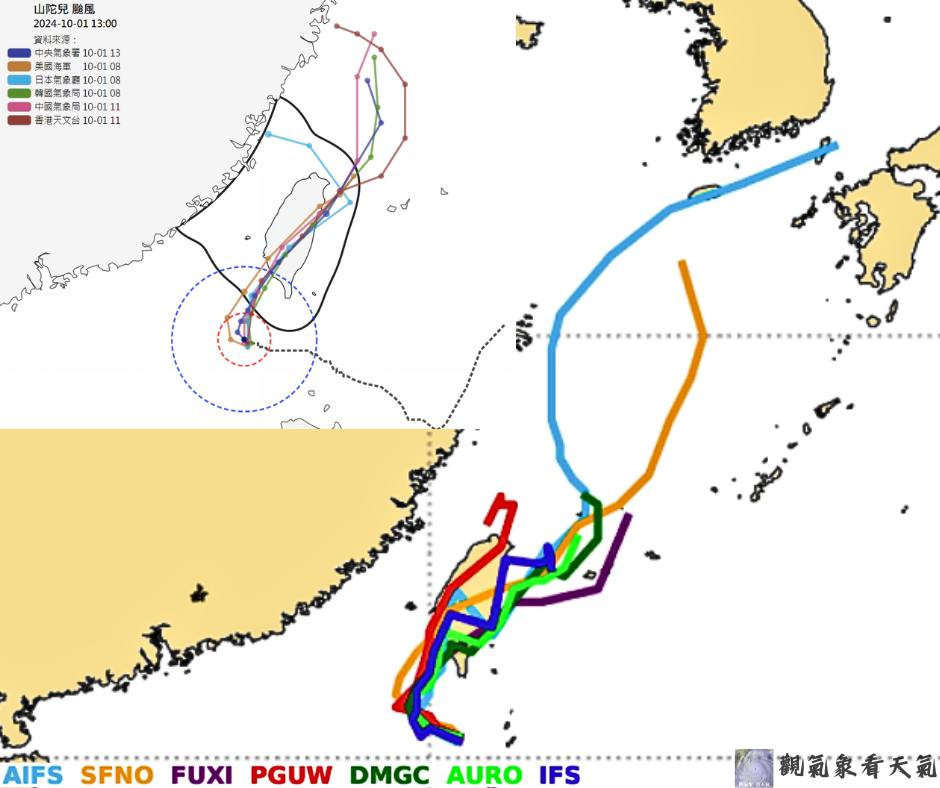 強颱山陀兒龜速　粉專：恐拖到周三入夜才會登陸 台灣好新聞 第1張