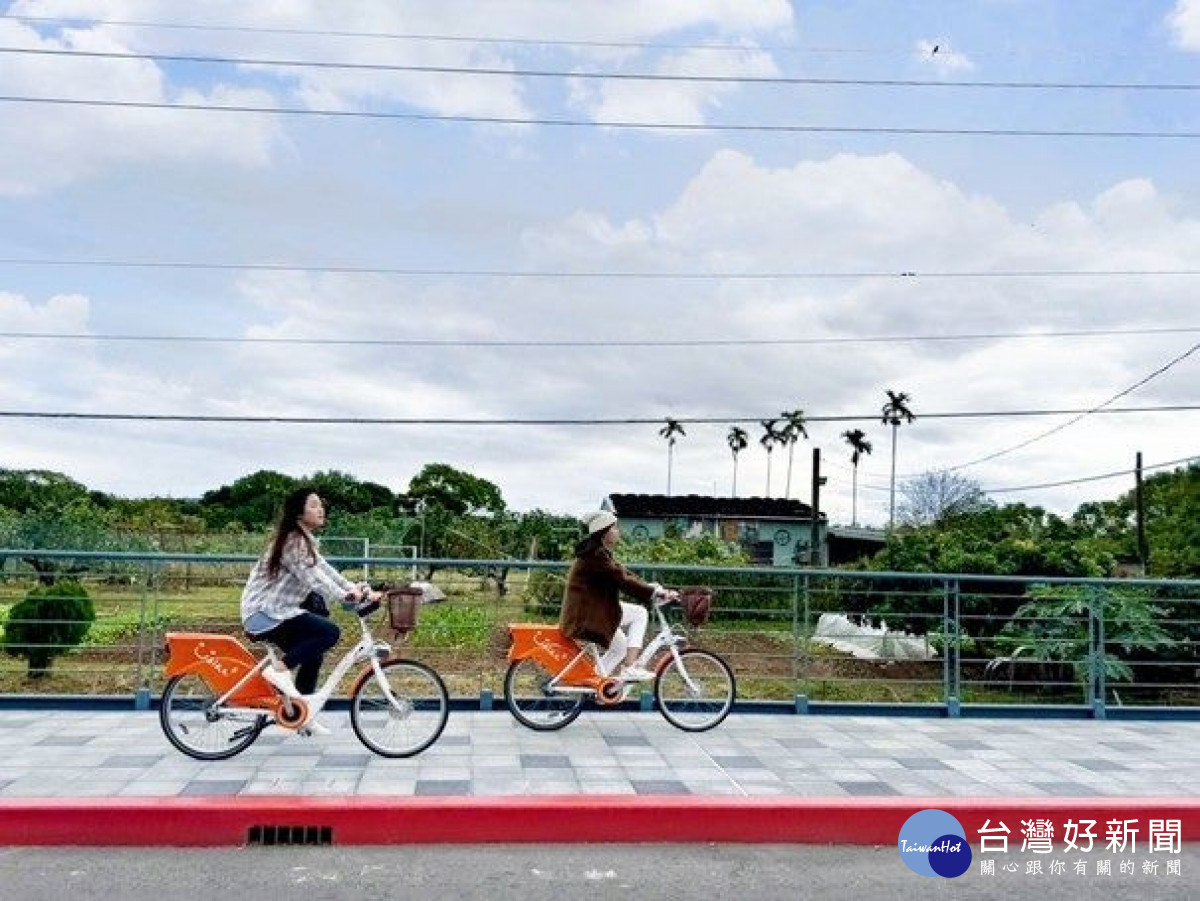 大業路新出爐自行車道　從稻田到公園無限暢遊 台灣好新聞 第1張