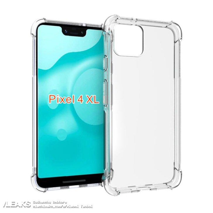 GooglePixel 4/4 XL帶殼渲染圖曝光：前置雙攝+瀏海屏 科技 第1張