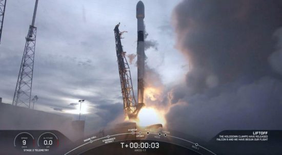 SpaceX利用三手火箭完成今年第九次發射 科技 第1張