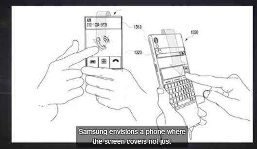 折疊屏還不敷！三星新專利流露環繞屏要來了 科技 第2張