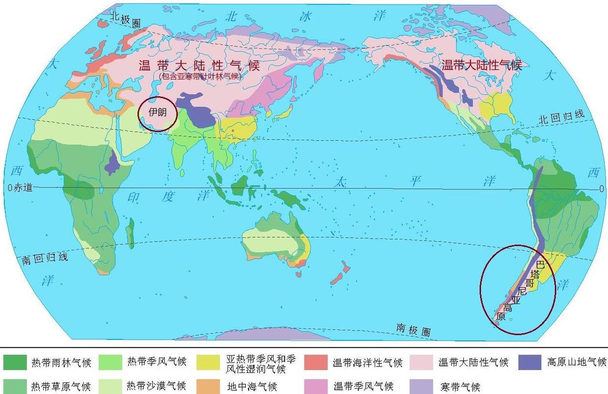 哪些「溫帶大陸性氣候」分布區，並不位於「溫帶內陸地區」？ 旅遊 第1張