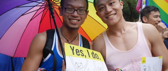 台灣的同志最晚兩年後可合法結婚，婚姻平權有了新進展
