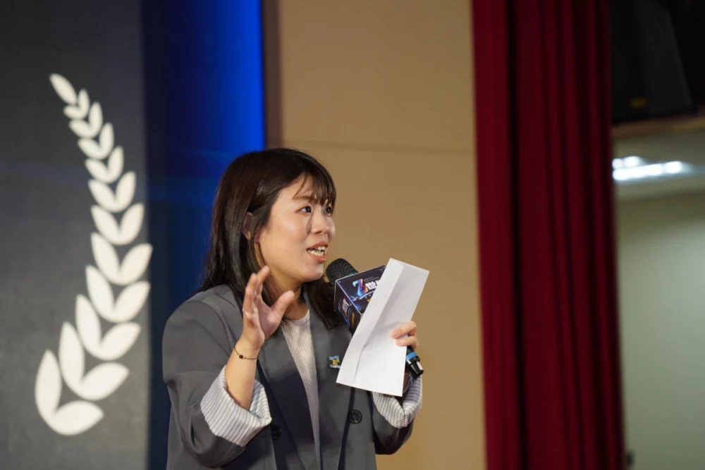 青年局周羿希局長表示青年局致力於做青年創業第一哩路的陪跑者。