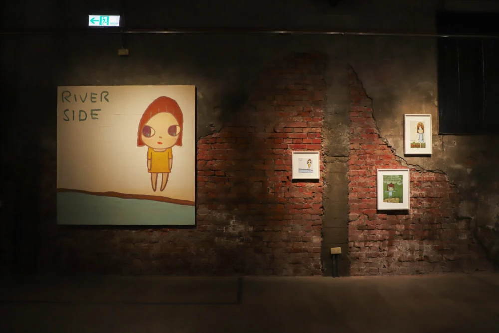 奈良美智10年巡展「凋謝的花(2020版)」首度在台展出／嘉義縣府提供