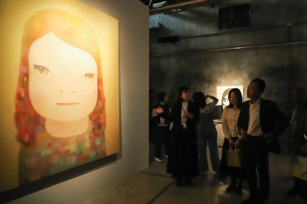 奈良美智10年巡展「凋謝的花(2020版)」首度在台展出/嘉義縣府提供