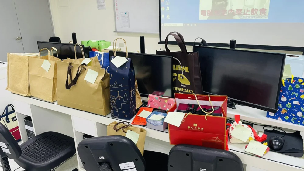 本國生班級的禮物