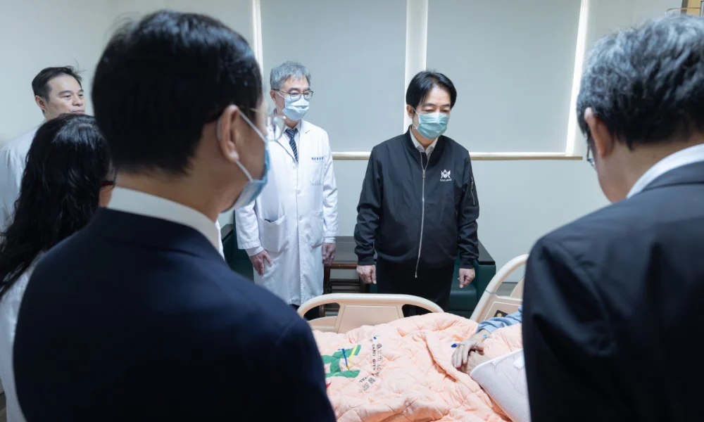 探視北市隨機襲擊事件傷者　賴清德下令徹查：將真相向社會交代