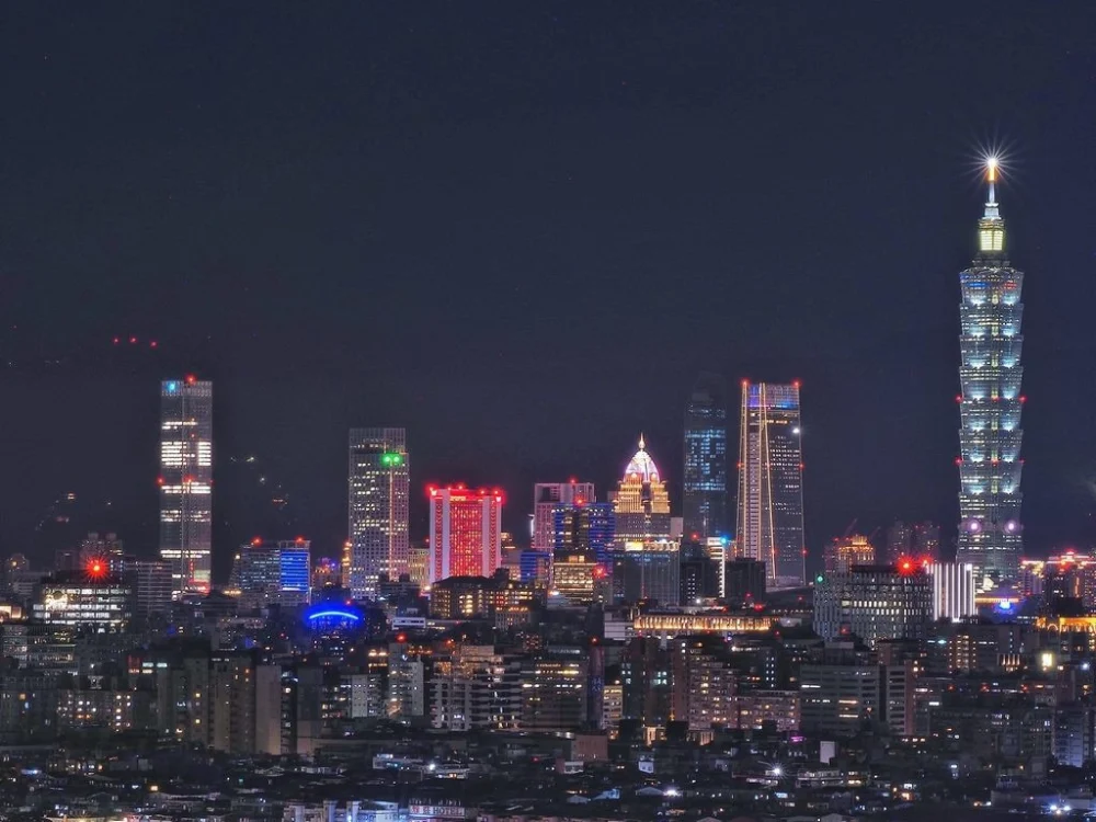 圓山風景區森林方舟觀景平台景色（圖／台北市政府提供）