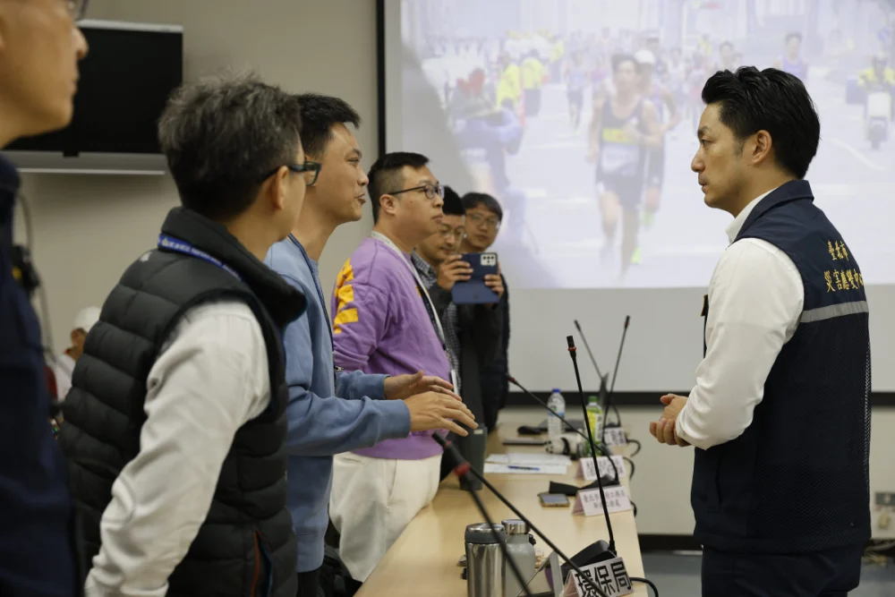 無差別殺人事件後嚴陣以待　台北馬拉松升級維安、警力倍增