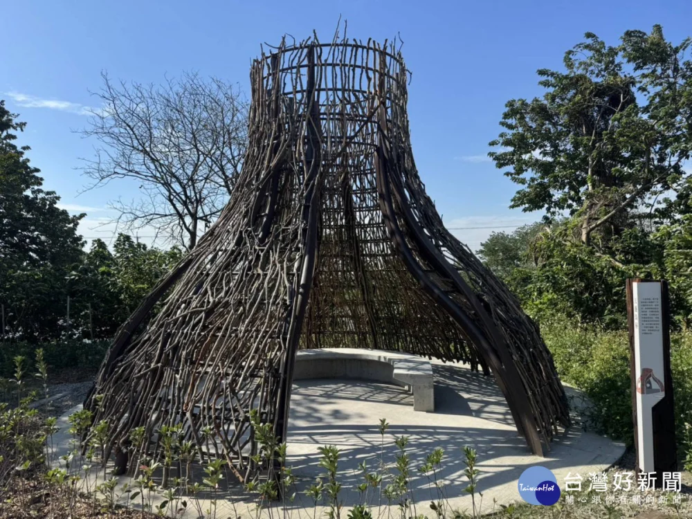 東螺溪8.3公里水綠廊道完工，5處亮點串聯健行新路線。圖／彰化縣政府提供