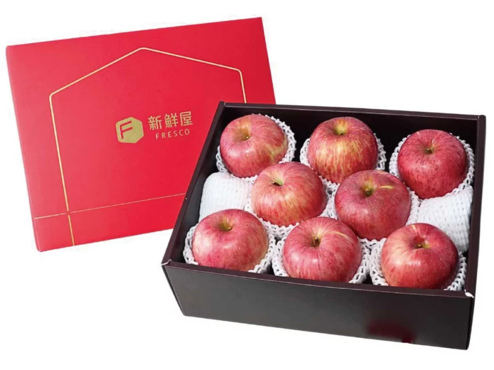 圖說：韓國 Kapple 套袋富士蘋果禮盒，送禮大方、自用安心。