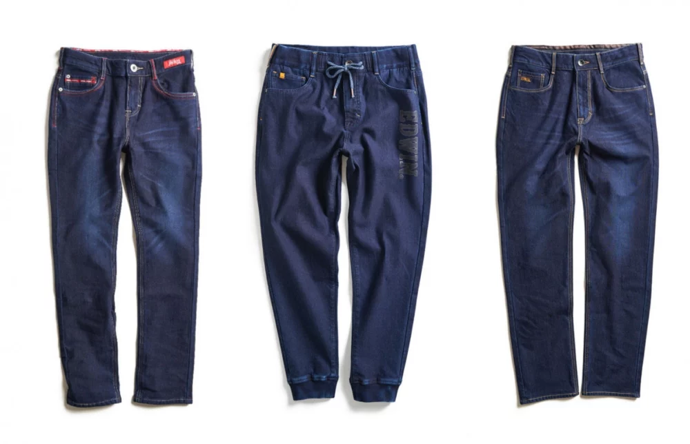 會控溫的機能丹寧－JERSEYS 迦績系列 商品平拍照。