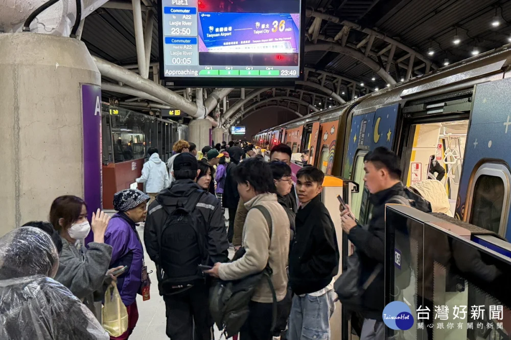 2026桃園跨年演唱會散場人潮湧入，桃捷15分鐘完成A19疏運。


” style=”width:100%; height:auto; display: black;”/></p>
<h4 style=