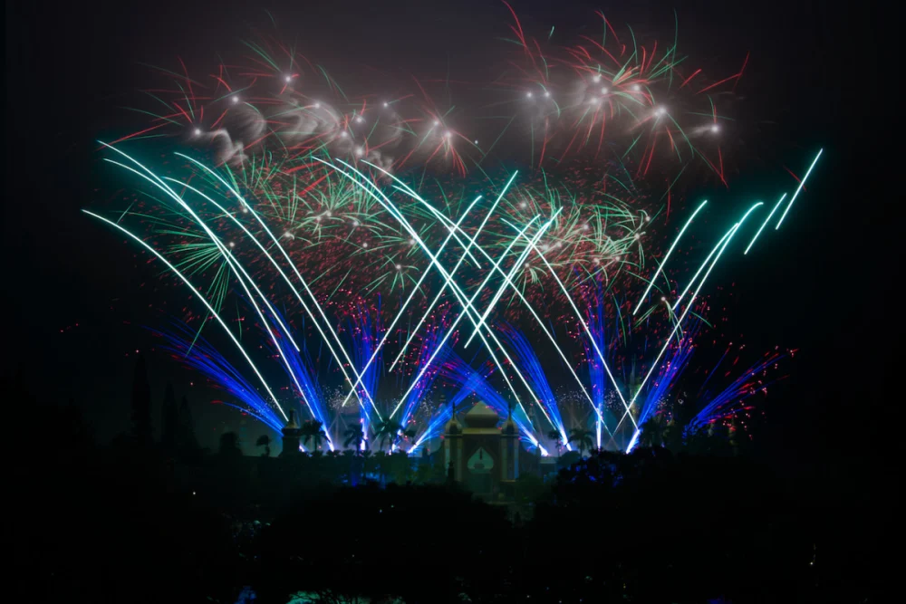 六福村「跨年 YA！派對 High 翻樂園夜」。