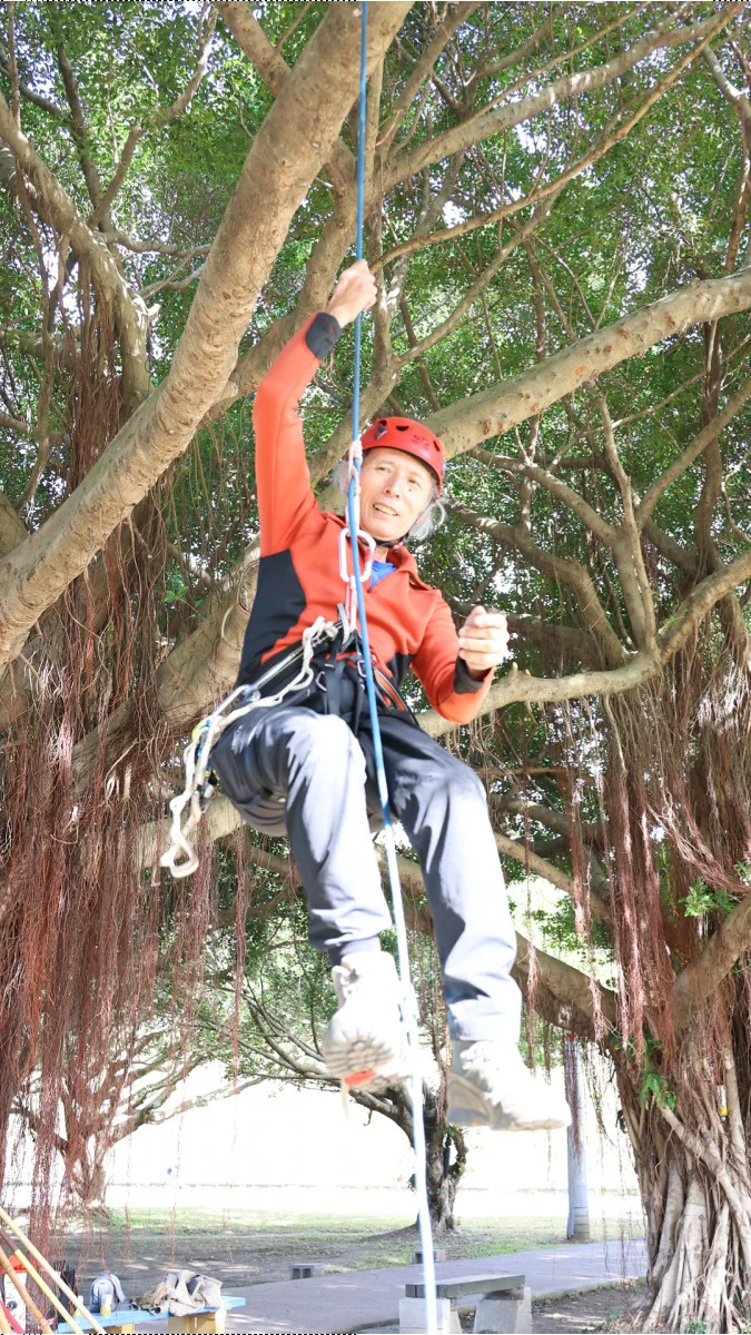 不只是爬樹! 「樹攀」運動結合生態、體能與療癒感