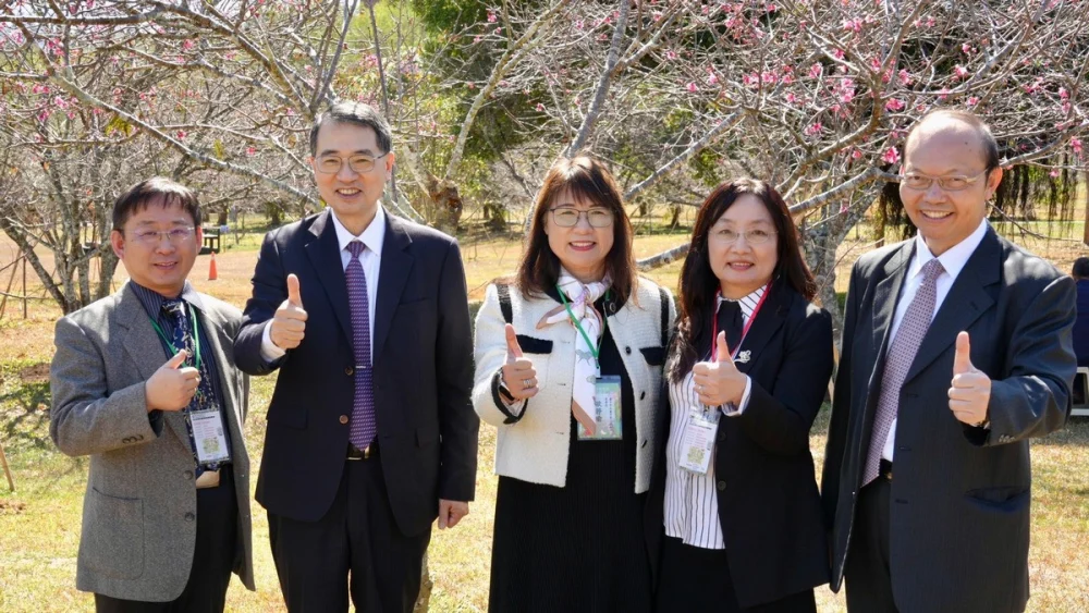暨大櫻花季浪漫起跑 首推「神獸御守」與37所高中締盟共好