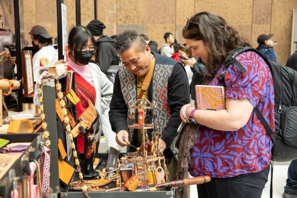 圖／「2026 原民好市－臺北迎春」市集。（原民會提供）