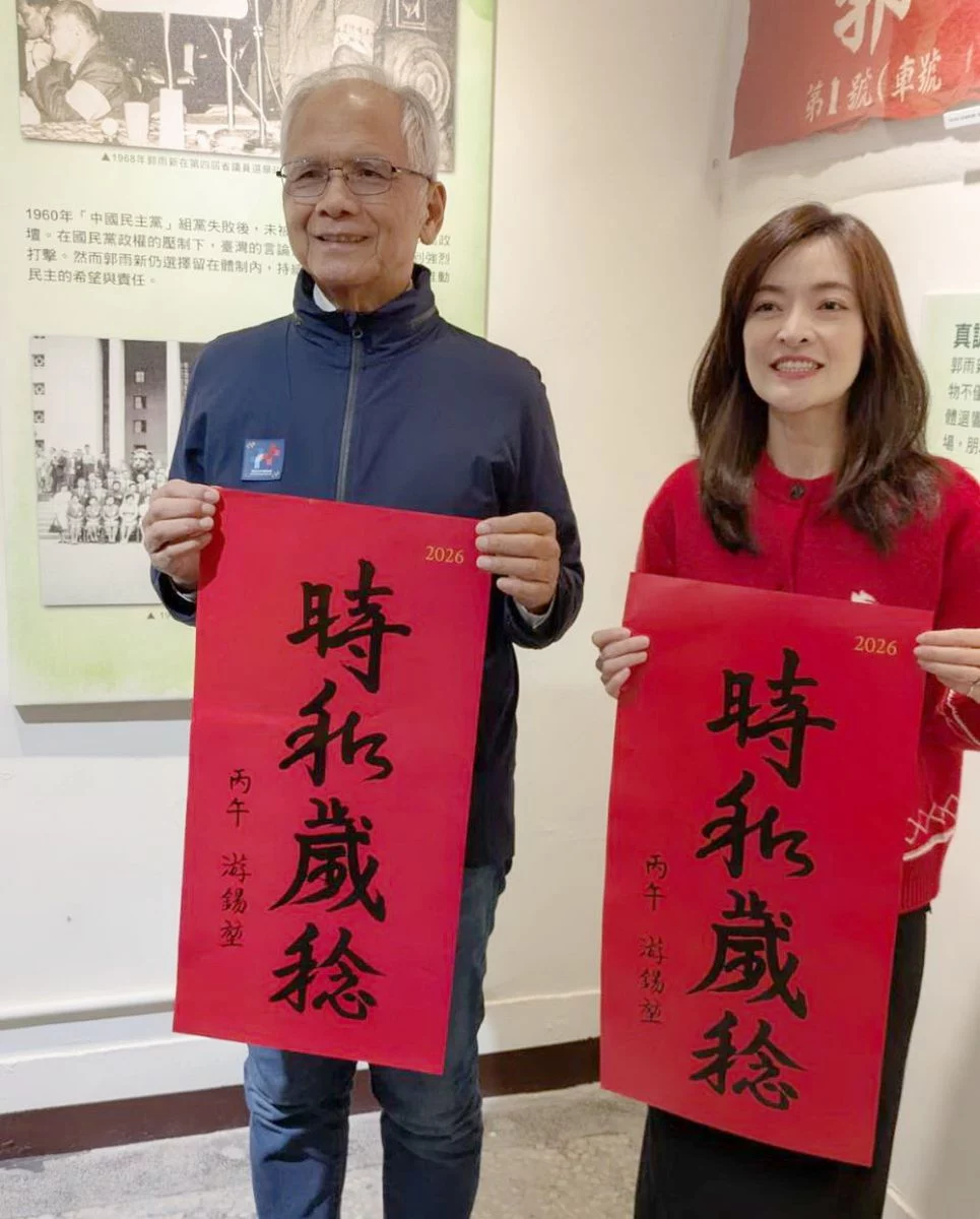 圖／陳岱吟說，游錫堃院長教她的就是「在地經營、在地深耕」。（陳岱吟辦公室提供）