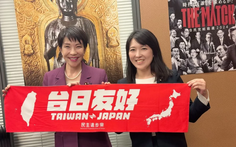 圖／山田摩衣期盼未來台灣與日本兩國，在各方面的都能夠深化合作，能夠更緊密、友好！（山田摩衣臉書）