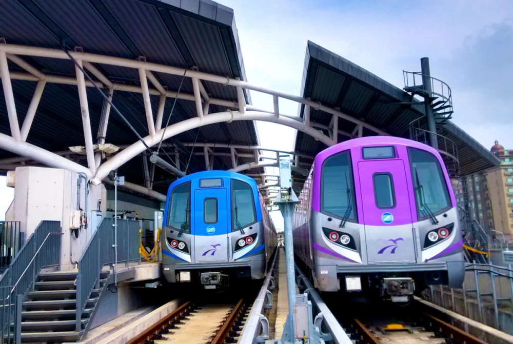 桃園機場捷運。（資料照片）