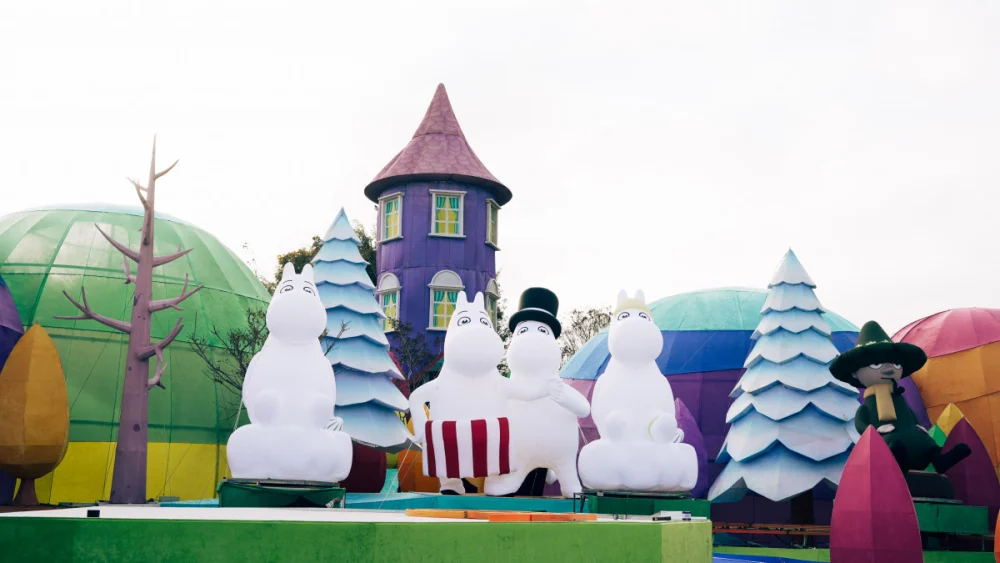 主燈秀將展演全台唯一機械動態氣偶