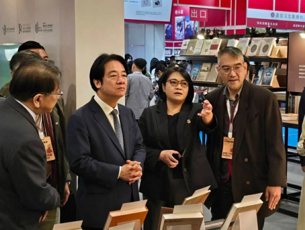 圖說：賴清德總統蒞臨臺灣原住民族館 C620展區