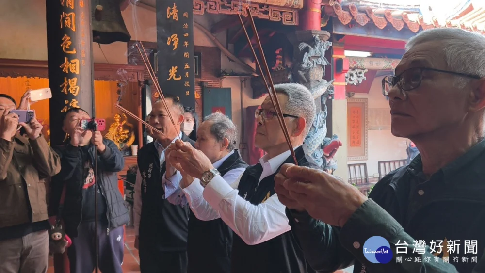 清水岩寺於大年初五抽年運籤 國運中平、工商平籤、農牧抽到上上籤